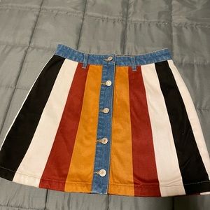 Jean skirt